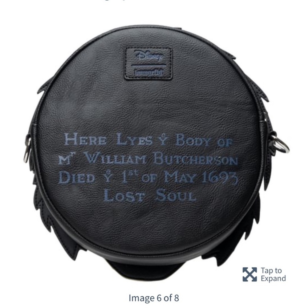 Loungefly Hocus Pocus Billy Butcherson Cosplay Crossbody Purse - EE Exclusive: - Picture 7 of 12